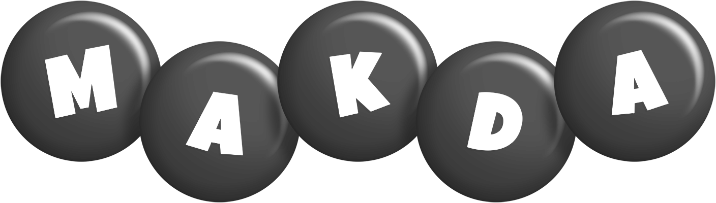 Makda candy-black logo