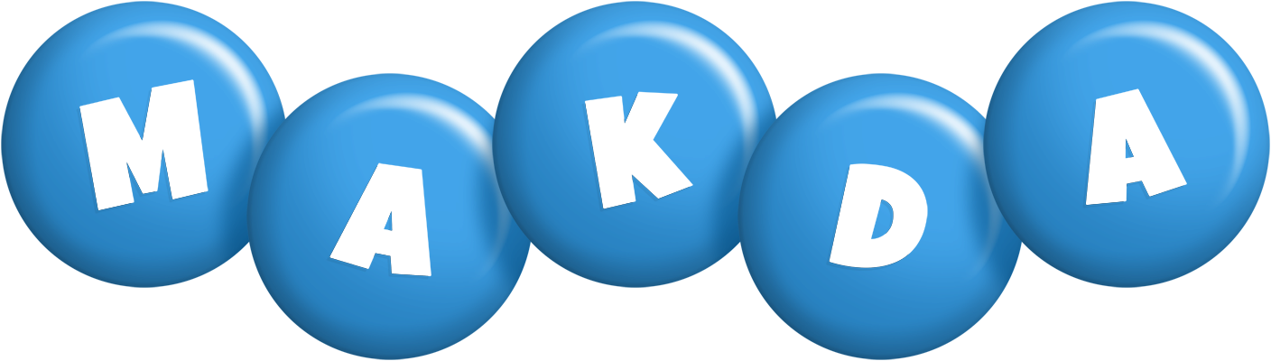 Makda candy-blue logo