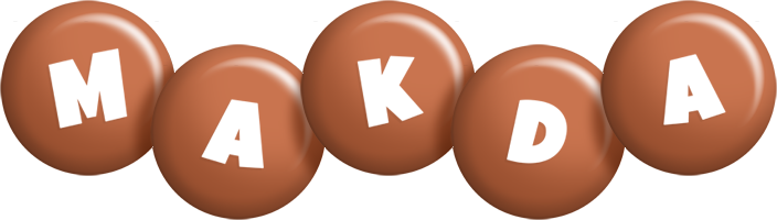 Makda candy-brown logo
