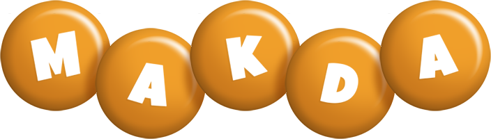 Makda candy-orange logo