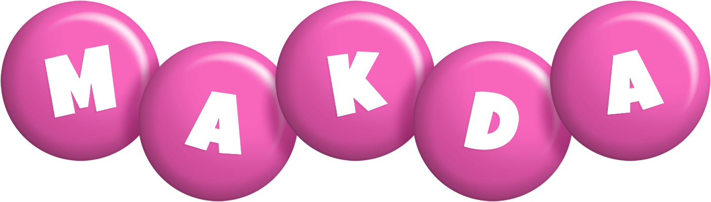 Makda candy-pink logo