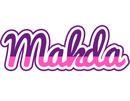Makda cheerful logo