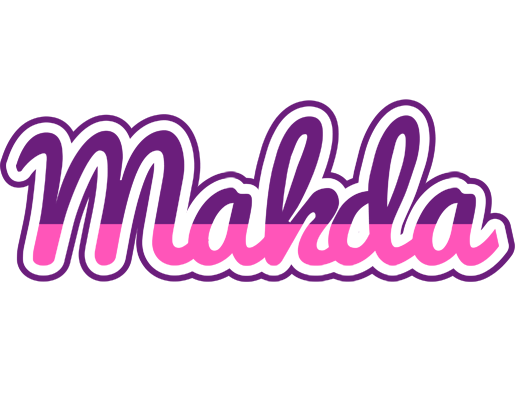 Makda cheerful logo