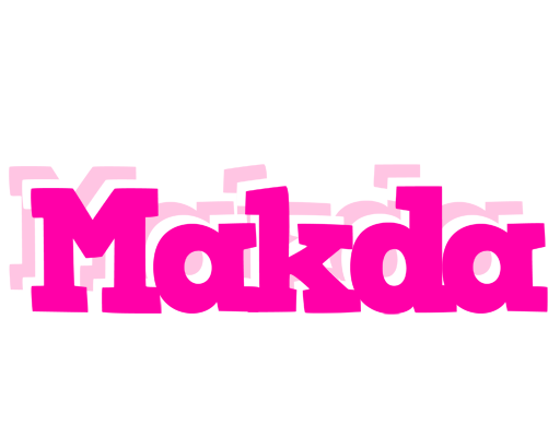 Makda dancing logo