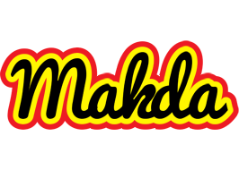 Makda flaming logo