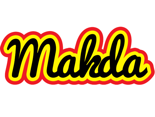 Makda flaming logo