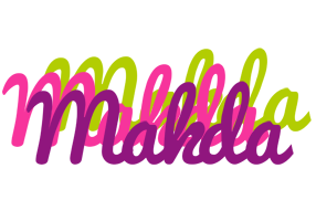 Makda flowers logo