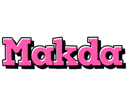 Makda girlish logo