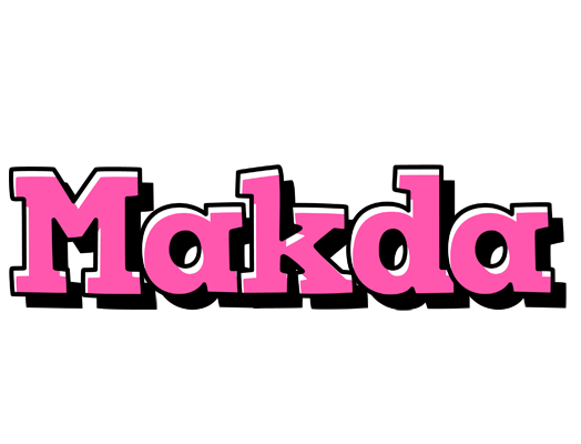Makda girlish logo