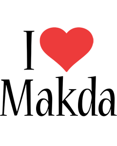 Makda i-love logo