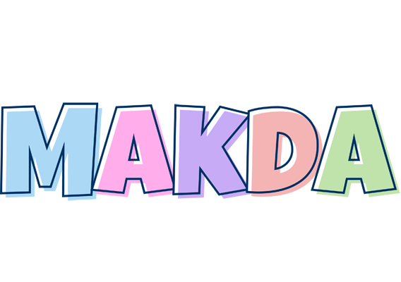Makda pastel logo