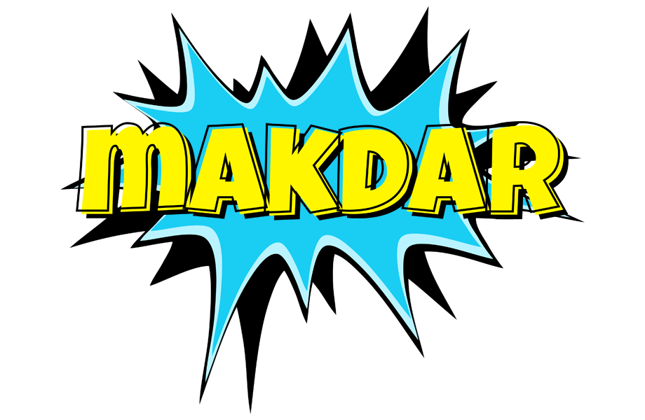 Makdar amazing logo