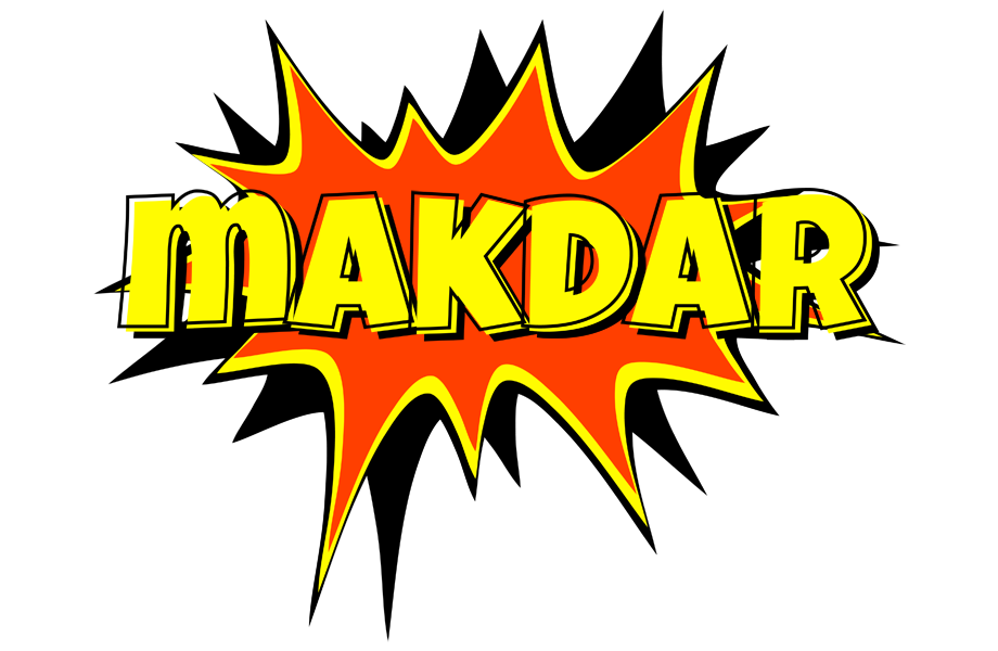 Makdar bazinga logo