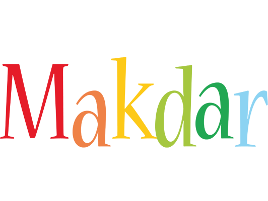 Makdar birthday logo
