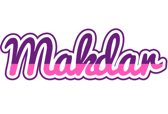Makdar cheerful logo