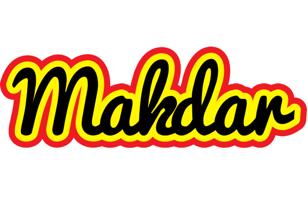 Makdar flaming logo