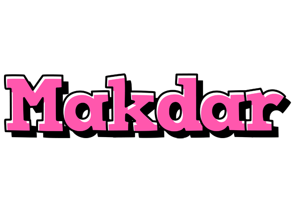 Makdar girlish logo