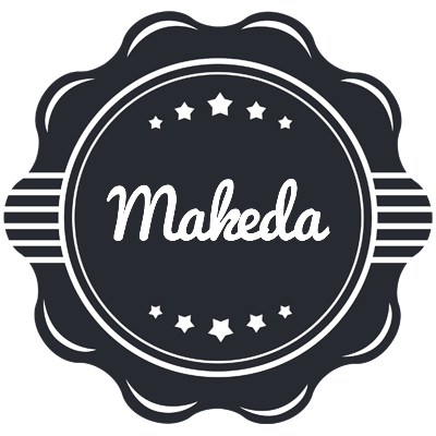 Makeda badge logo
