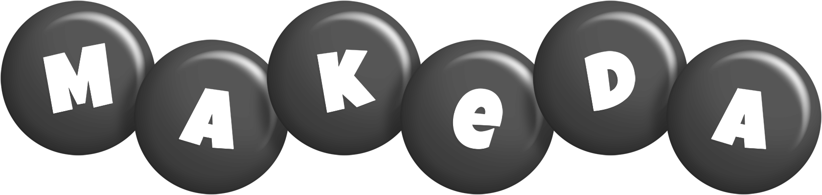 Makeda candy-black logo