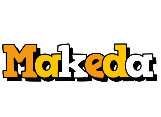 Makeda cartoon logo