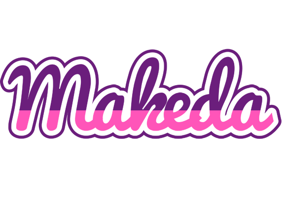 Makeda cheerful logo