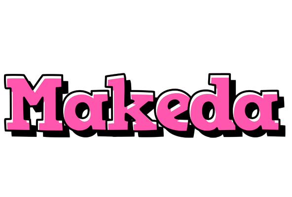 Makeda girlish logo