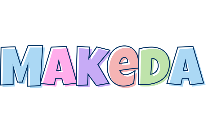 Makeda pastel logo