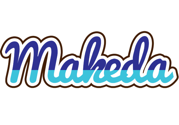 Makeda raining logo