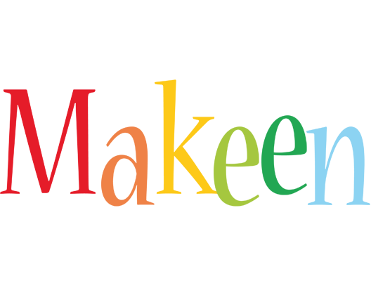 Makeen birthday logo