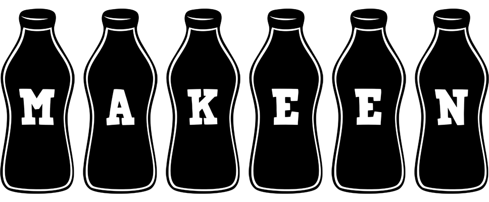 Makeen bottle logo