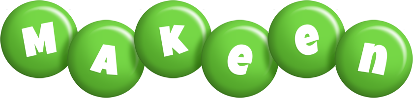 Makeen candy-green logo