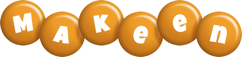 Makeen candy-orange logo