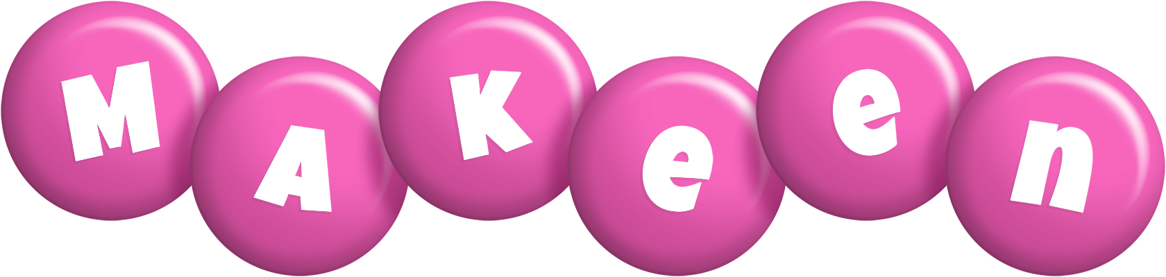 Makeen candy-pink logo