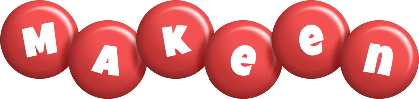 Makeen candy-red logo