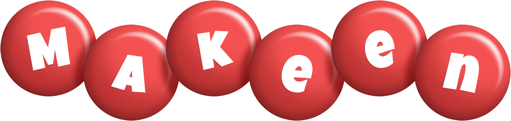 Makeen candy-red logo