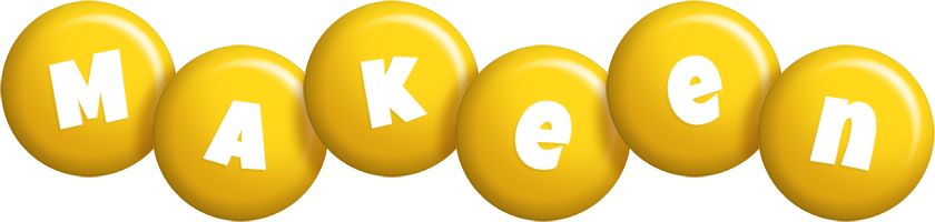 Makeen candy-yellow logo