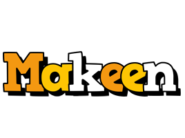 Makeen cartoon logo