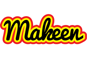 Makeen flaming logo