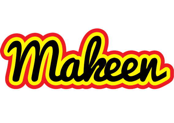 Makeen flaming logo