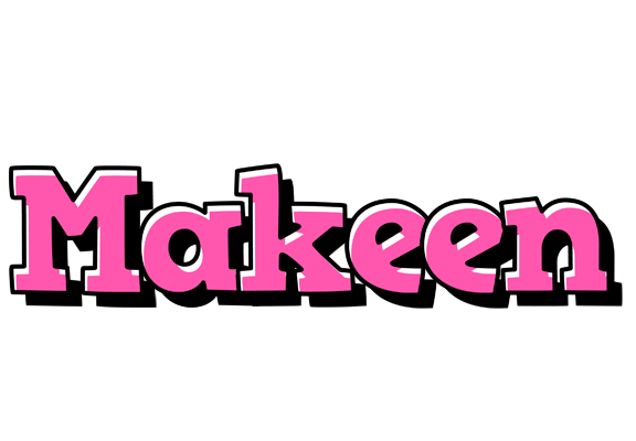 Makeen girlish logo
