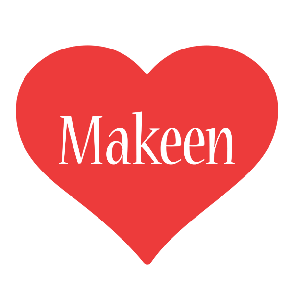 Makeen love logo