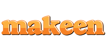 Makeen orange logo