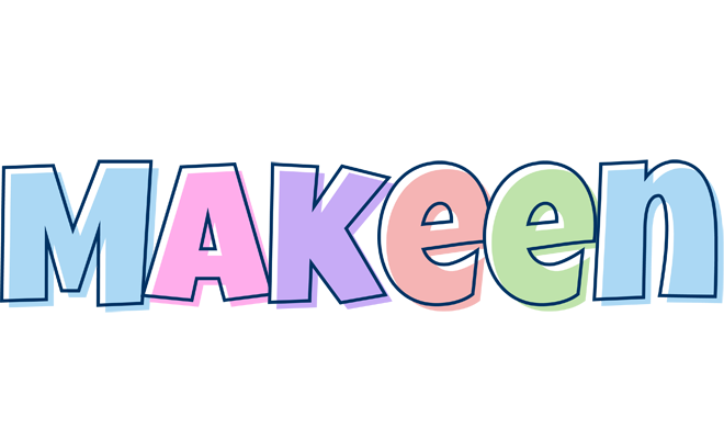 Makeen pastel logo