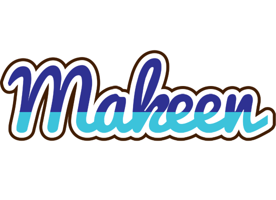 Makeen raining logo