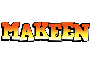 Makeen sunset logo