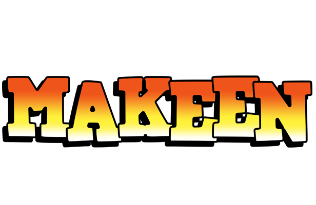 Makeen sunset logo