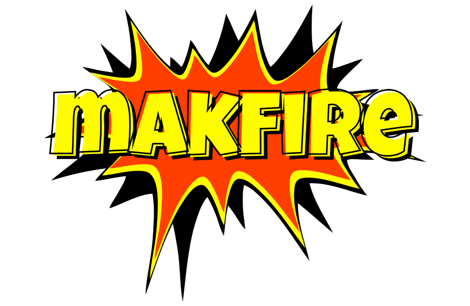 Makfire bazinga logo