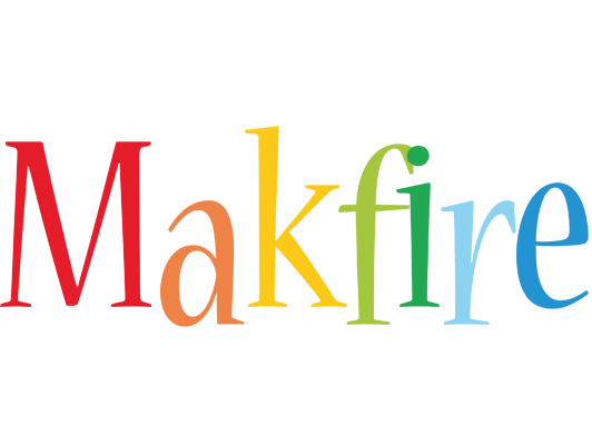 Makfire birthday logo
