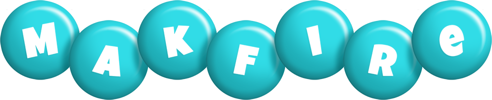 Makfire candy-azur logo
