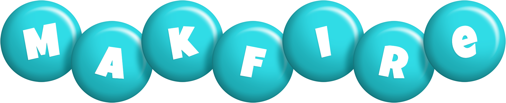 Makfire candy-azur logo